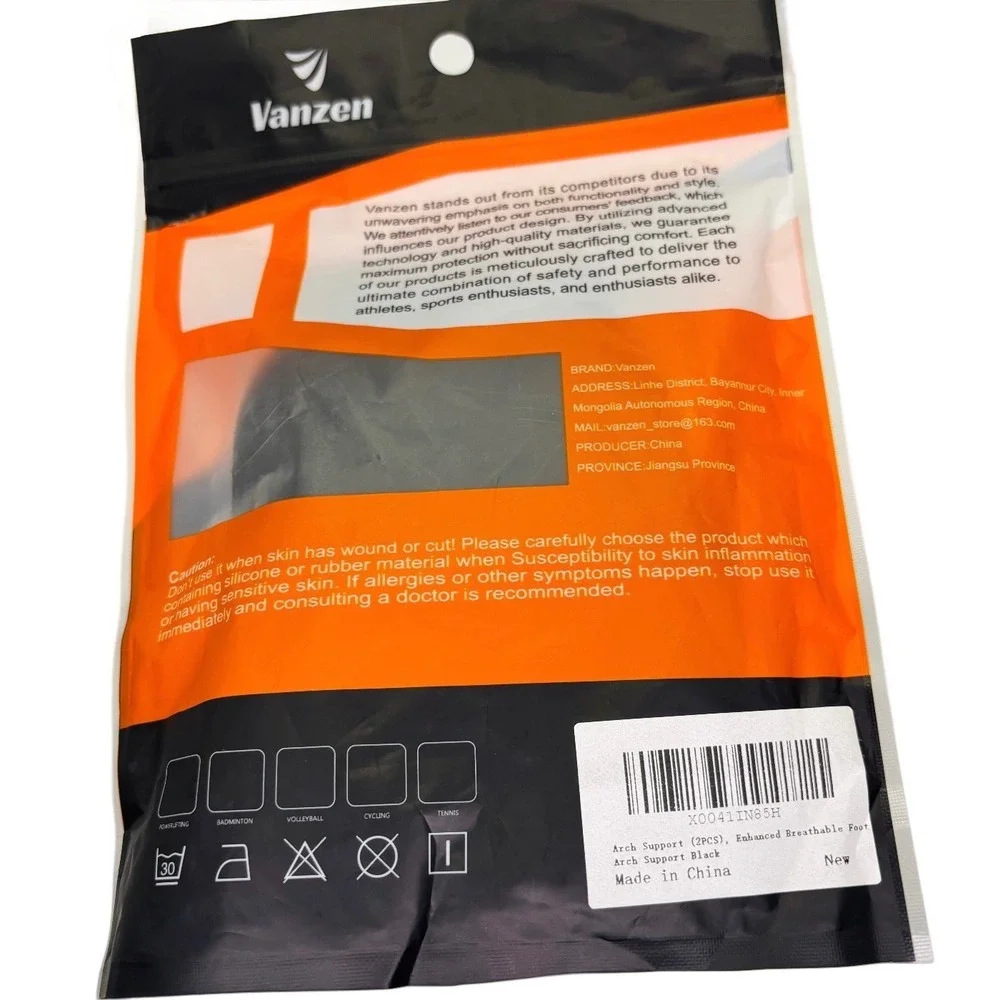 Vanzen Arch‎ Support Advanced Breathable Sport Sleeve Foot Pain Relief